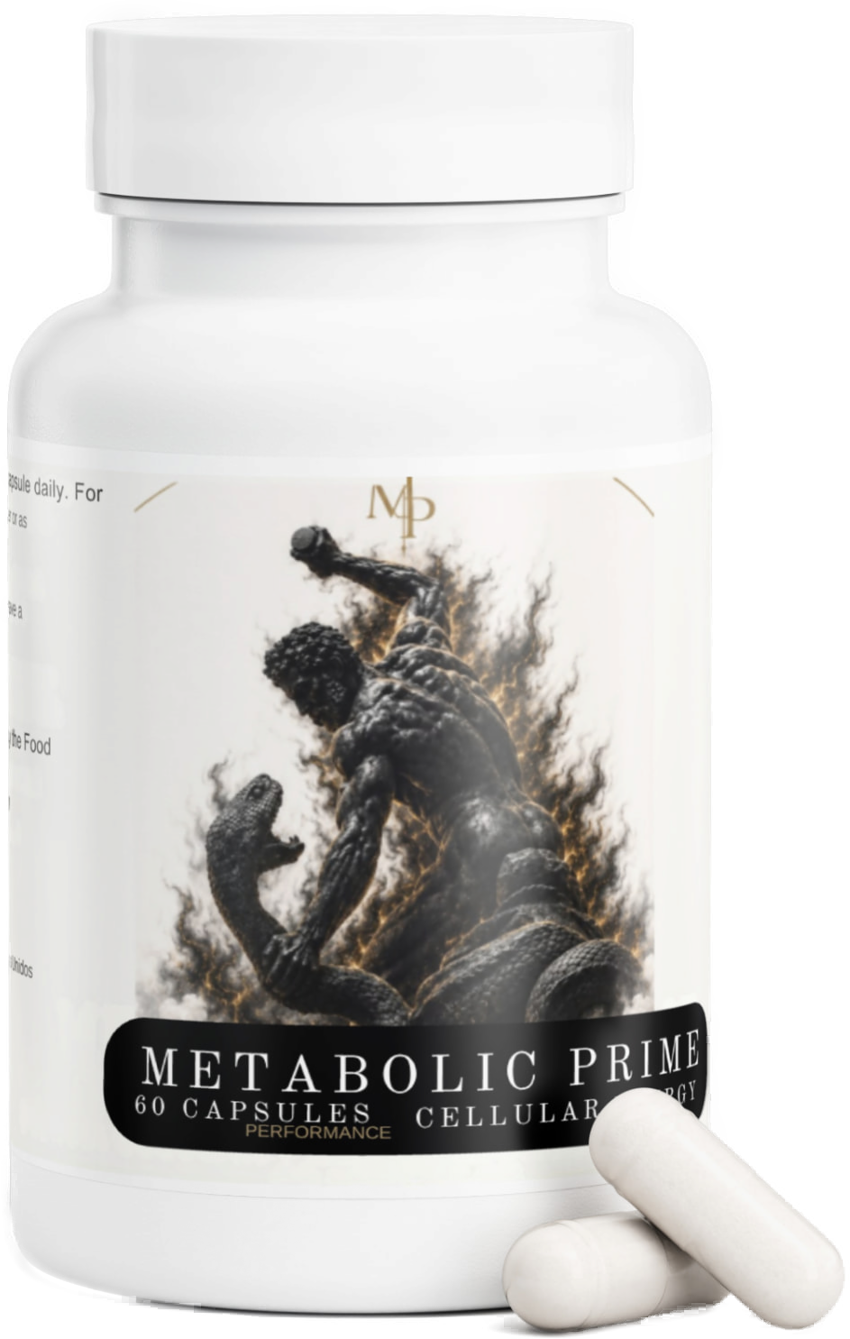 Frasco y caja de METABOLIC PRIME